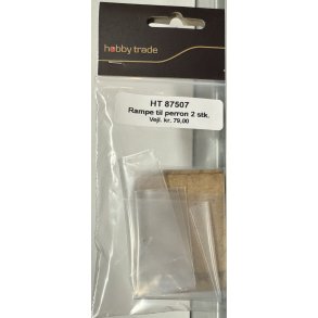 Hobbytrade HO 87507 rampe til peron 2 stk.