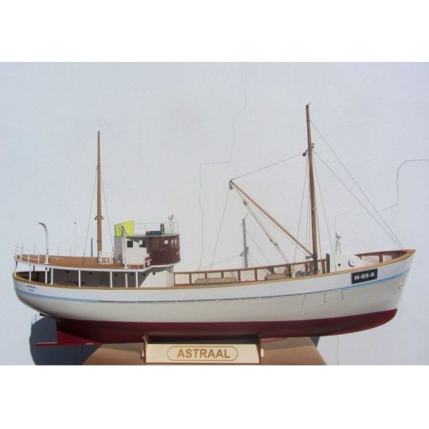 NordicHobby A112 Astraal Nordisk fiskekutter Scala 1:30 100 cm. Lang byggest