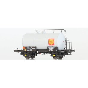 Dekas HO 871034 DSB tankvogn Dansk Shell 23 RIV 86 720 0 830-1, lysegr�