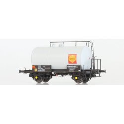 Dekas HO 871008 DSB tankvogn Gul Shell ZE 502 825 ca 1952-60
