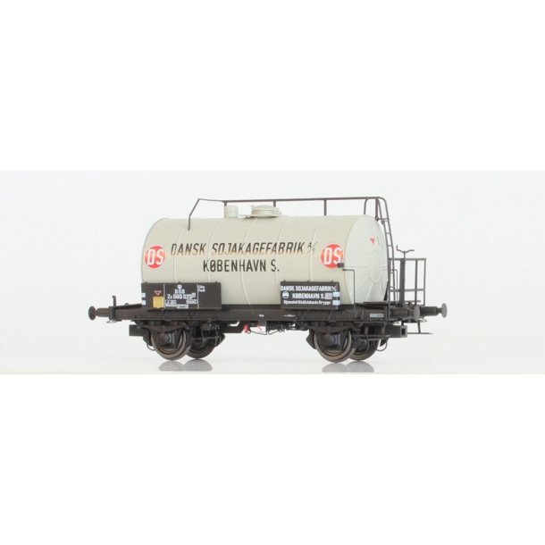 Dekas HO 871035 DSB tankvogn Dansk Sojakagefabrik (isoleret tank) ZE 503 525 ca 1955-65