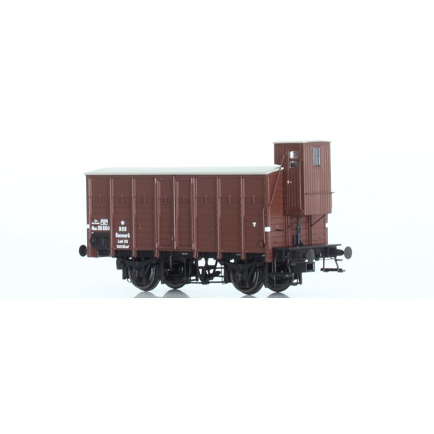 Dekas HO 872418 DSB lukket godvogn med bremsehus QGR 35 559, T-m�rket, ca 1944-54