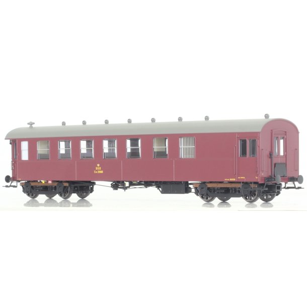 Dekas HO 876127 DSB personvogn CPE 2986, ca. 1955-66. Nyhed 2025