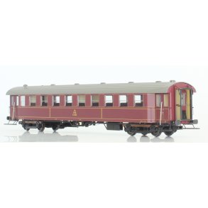 Dekas HO 876141 DSB personvogn CL 1555 med staffering, ca. 1946-54. Nyhed 2023