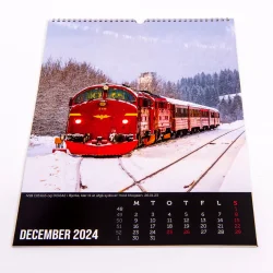 1234 Trainspotting.dk's 2024 kalender