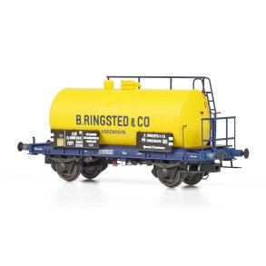 Dekas HO F0007 DSB tankvogn B. Ringsted & Co ZE 509 010. P� lager d.9.5.2026
