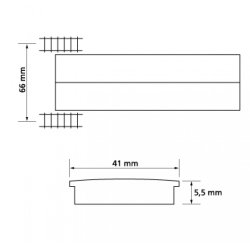 Auhagen 44628 spor N Perron stykker