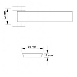 Auhagen HO 41610 Perron x 2 stk.