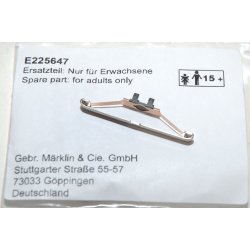 Mrklin E225647 slbesko 50 mm. Til lokomotiver med integreret plasticfod til at klikke p lokomotiv