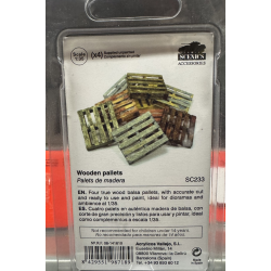 Vallejo 705233 Spor 1 tr paller 4 stk. 1:35