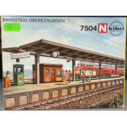 Kibri 7504 spor N perron 66 x 2,5 x 3,6 cm.