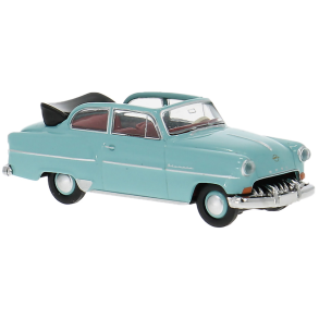 Brekina HO 20249 Opel Olympia cabriolet sedan lys turkis �rgang 1953. Nyhed 2025