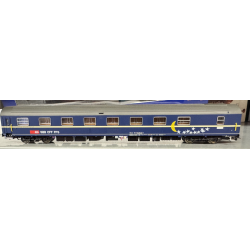 Roco HO 64763 SBB sovevogn Typ T2S med indbygget Viessmannlys