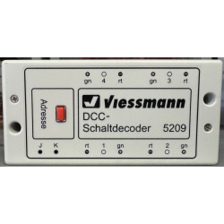 Viessmann 5209 digital DCC sporskifte dekoder