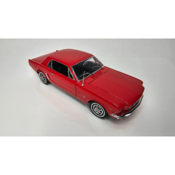 Welly 12519 Ford Mustang Coupe rd rgang 1964 skala 1:18