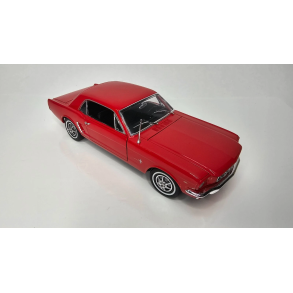 Welly 12519 Ford Mustang Coupe rd rgang 1964 skala 1:18