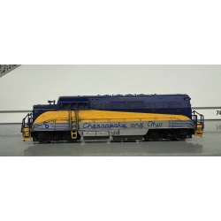 Life Like 1847 spor N USA diesellok EMD BL2 Chesapeake and Ohio Litra 1847 til analog drift