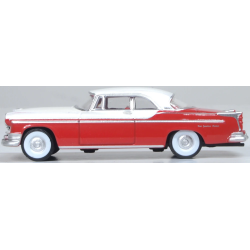 Oxford HO CNY55001 Chrysler New Yorker Deluxe Coupe St. Regis Tango Red/Platinum rgang 1955