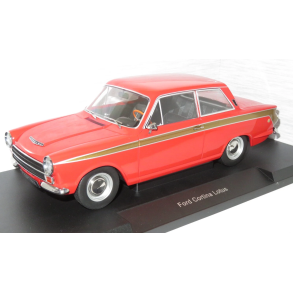 Modelcar Group 18532 Ford Lotus Cortina Mki rgang 1966 Rd/Guld skala 1:18