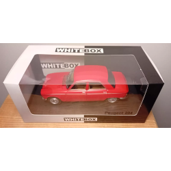 Whitebox 124181Peugeot 204 rgang 1968 rd skala 1:24