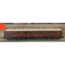 Minitrix 51 3181 spor N CIWL spisevogn med belysning 