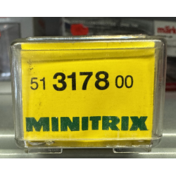 Minitrix 51 3178 00 spor N CIWL spisevogn Orientexpressen med indbygget lys