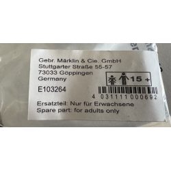 Mrklin E103264 slbesko lngde 5,4 cm. Passer bl.a. 39950 og 39980