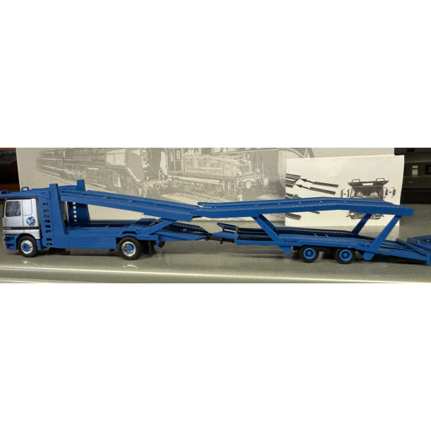 Herpa HO 188548 Mercedes-Benz Actros Auto transporter med trailer