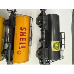 Lot 8 Fleischmann/Lima HO DB tankvogne 4 stk. Brugt Stand se billederne