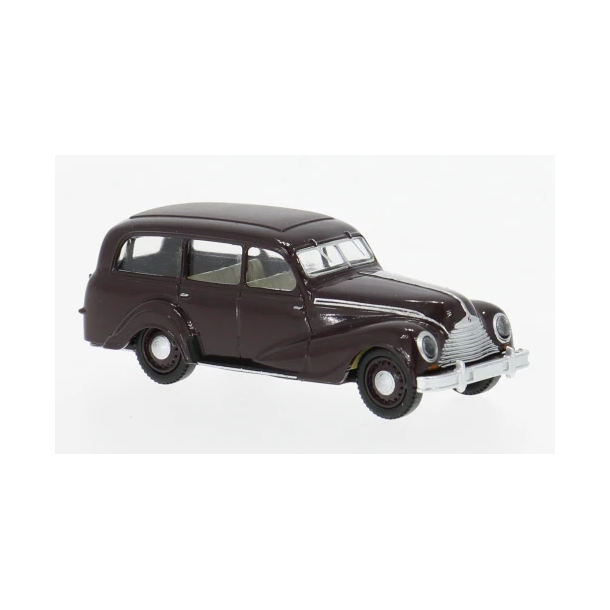 Brekina HO 27356 EMW 340 stationcar mrkerd rgang 1950. Nyhed 2025