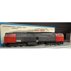 Electrotren HO 2070 DSB diesellok MZ 1437 ombygget til jvnstrm. Stand se billeder
