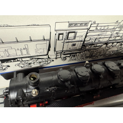 Mrklin 3315 DB damplok BR 50 3143 til analog drift