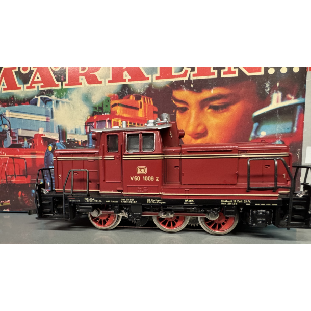 Mrklin 3065 DB diesellok V 60 1009 med telex til analog drift 