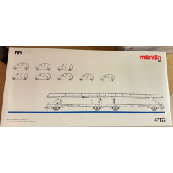 MHI model. Mrklin 47122 dobbelt autotransport st med 8 A-Klasse Mercedes Benz biler