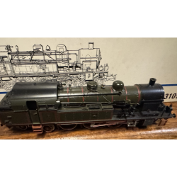 Mrklin 3109 KPEV damplok T18 Litra 8401 til analog drift