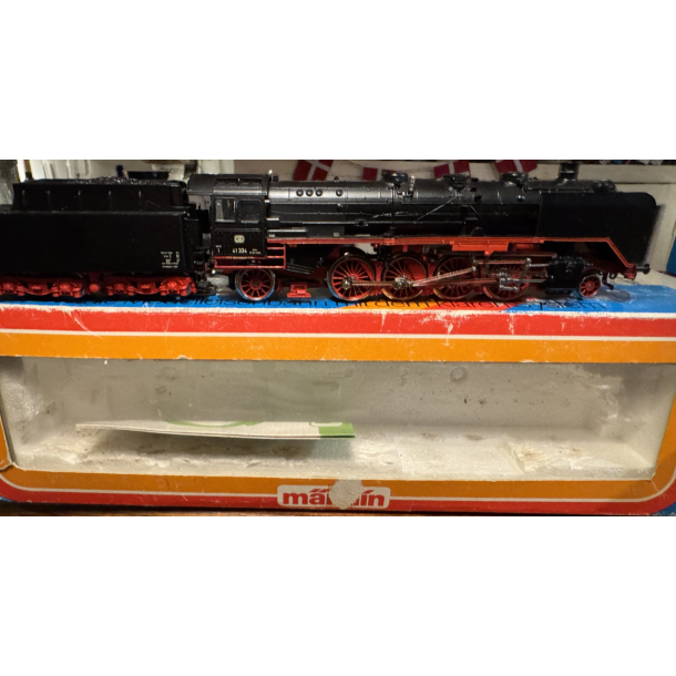 Mrklin 3082 DB damplok BR 41 334 med rg indsats 7226 til analog drift