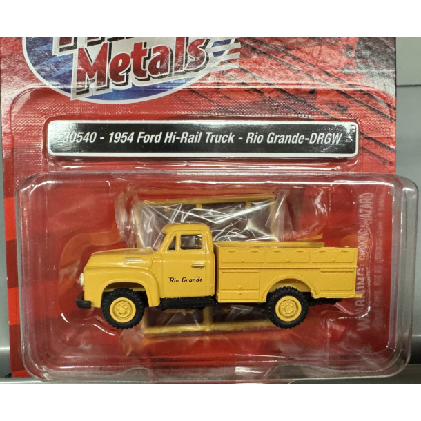Mini metals HO 30540 Ford Hi-Rail Truck - Rio Grande rgang 1954