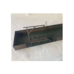 Hobbytrade HO 87265 Laserskret Kulgrd med kran og askekasse samt stiger og skovle