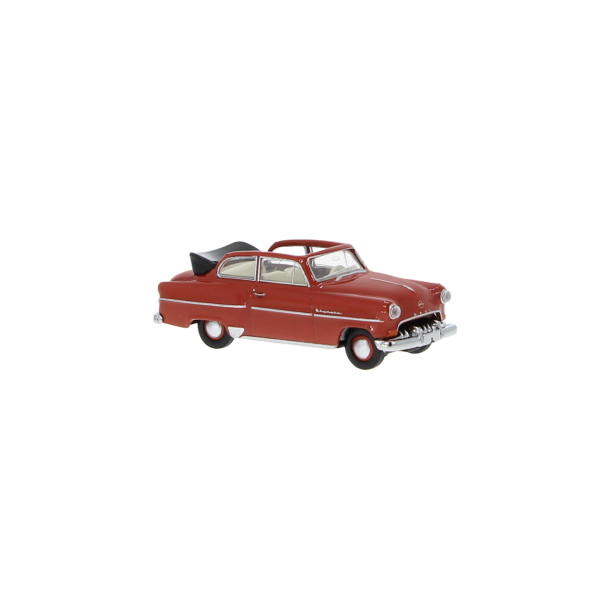 Brekina HO 20251 Opel Olympia Cabrio lyser�d �rgang 1954. Nyhed 2025