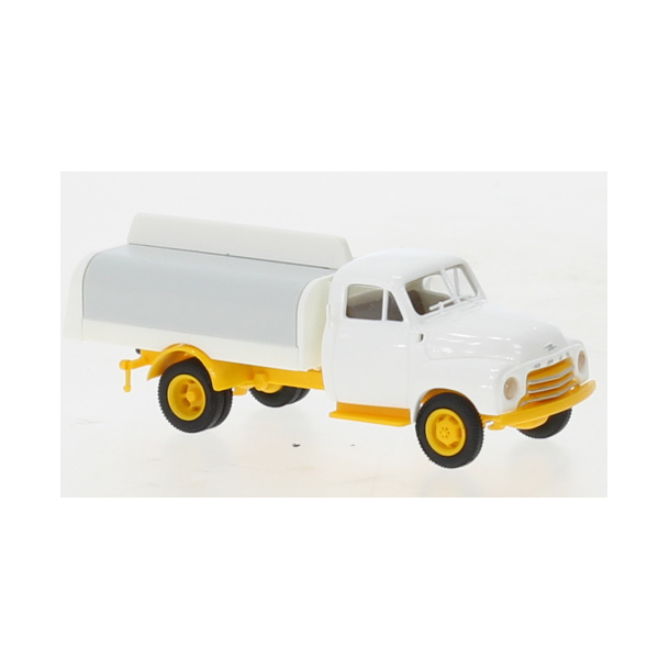 Brekina HO 35340 Opel Blitz drikkestruktur Hvid gul