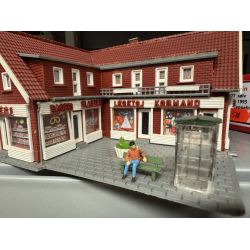 Heljan HO 58  k�bmands butik F�rdig samlet