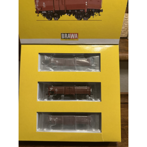 Brawa HO 48601 DB godsvogns�t E037 og Omm52