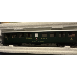 Roco 45096 SBB personvogn 2 kl. Med indbygget lys