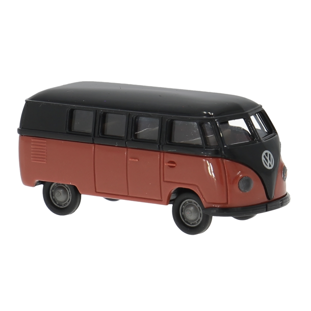 Brekina HO 31035 VW T1A Kombi sort/r�d �rgang 1950
