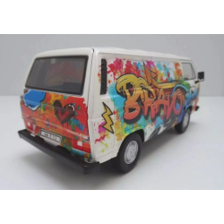Motormax 79599 VOLKSWAGEN Typ 2 T3 Graffiti Van skala 1:24