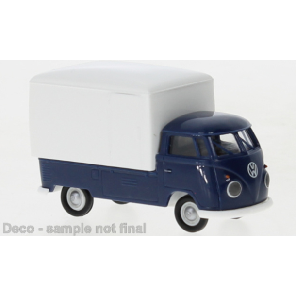 Brekina HO 32856 VW T1b m�rkebl�/hvid �rgang 1960