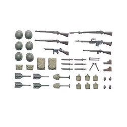 Tamiya 35206 Anden Verdenskrigs amerikanske infanteriudstyrss�t skala 1:35