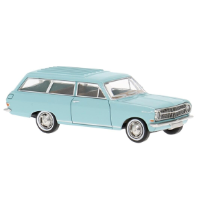 Brekina HO 20471 Opel Rekord A Caravan turkis �rgang 1960. Nyhed 2026