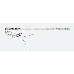 ESU HO-TT-N-O 50718 personvogn indvendig belysning digital Led 13 varmhvid med dekoder og slutlanterne 264mm lang, 9mm bred