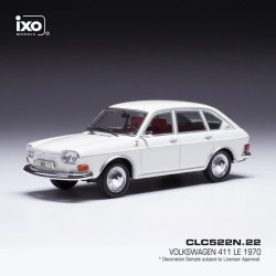 IXO clc522.n22 VW Volkswagen 411 LE hvid �rgang 1970 skala1:43